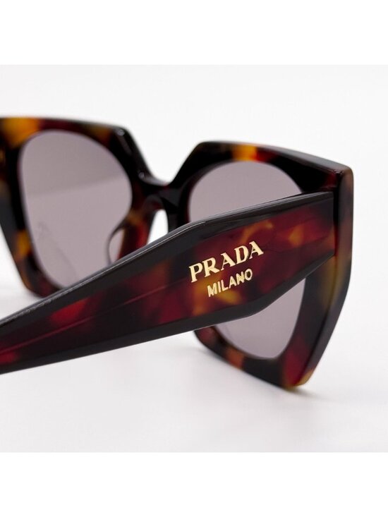 NEW PRADA SUNGLASSES PR15WS 22A20I HAVANA WOMEN PR 15WS 22A20I, SPR 15W 22A20I main image 6